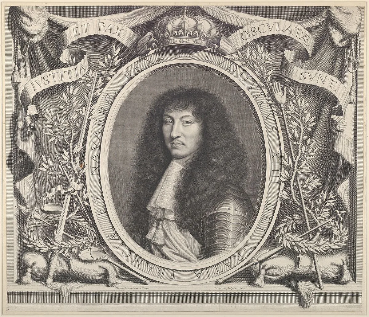 Louis XIV — Robert Nanteuil|Pierre Mignard