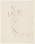 Standing Female Nude