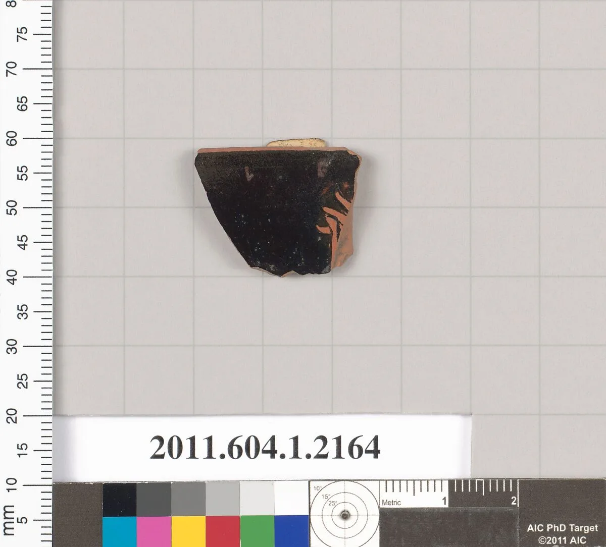 Terracotta rim fragment of a kylix (drinking cup) — Unknown