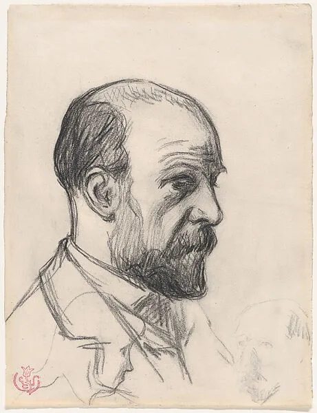 Portrait of Odilon Redon — Emile Schuffenecker|Odilon Redon
