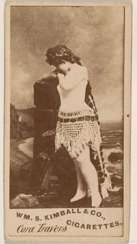 Cora Travers, from the Actresses series (N203) issued by Wm. S. Kimball & Co. — William S. Kimball & Company
