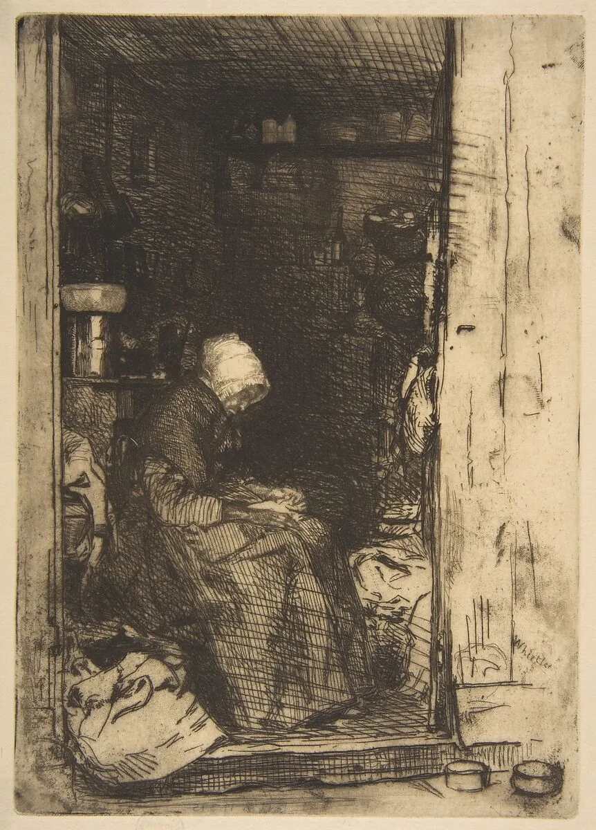 La Vielle aux Loques — James McNeill Whistler