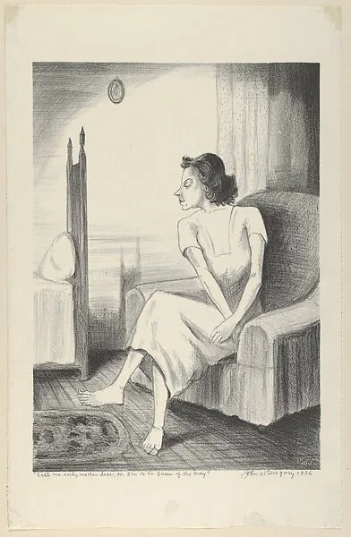 Call me early mother dear, for I'm to be Queen of the May — John Worthington Gregory|WPA
