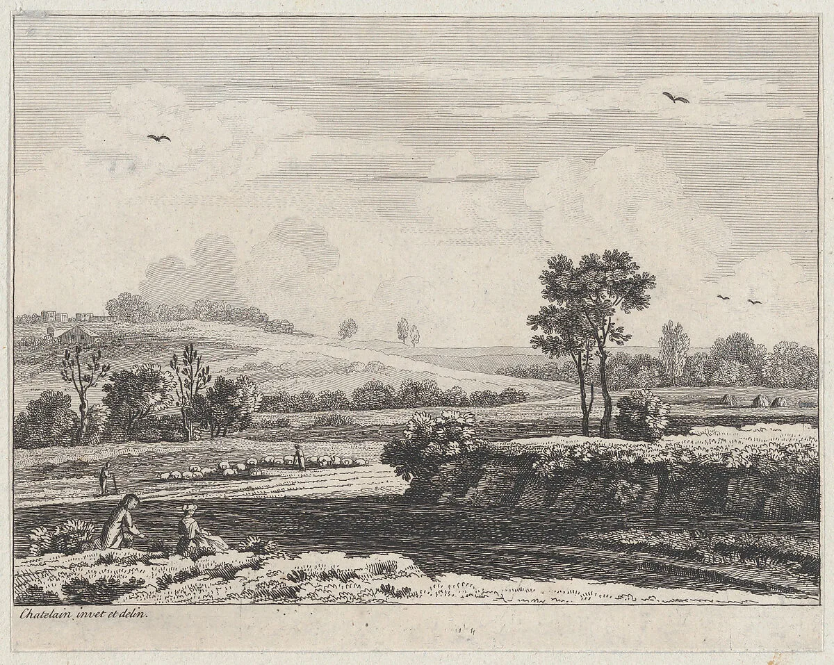 Landscape — Jean-Baptiste-Claude Chatelain