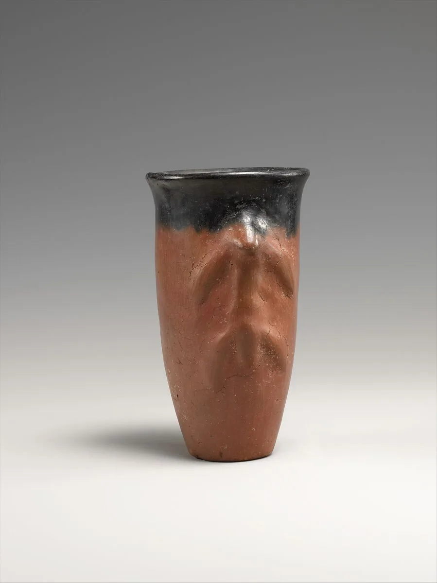 Jar Decorated with a Baby Monkey — Unknown