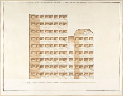 Section of a Columbarium