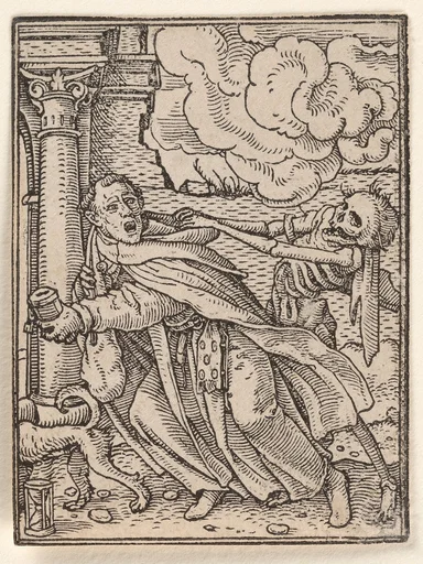 The Monk (or Mendicant), from The Dance of Death