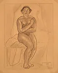 Untitled (female nude) — Abraham Walkowitz