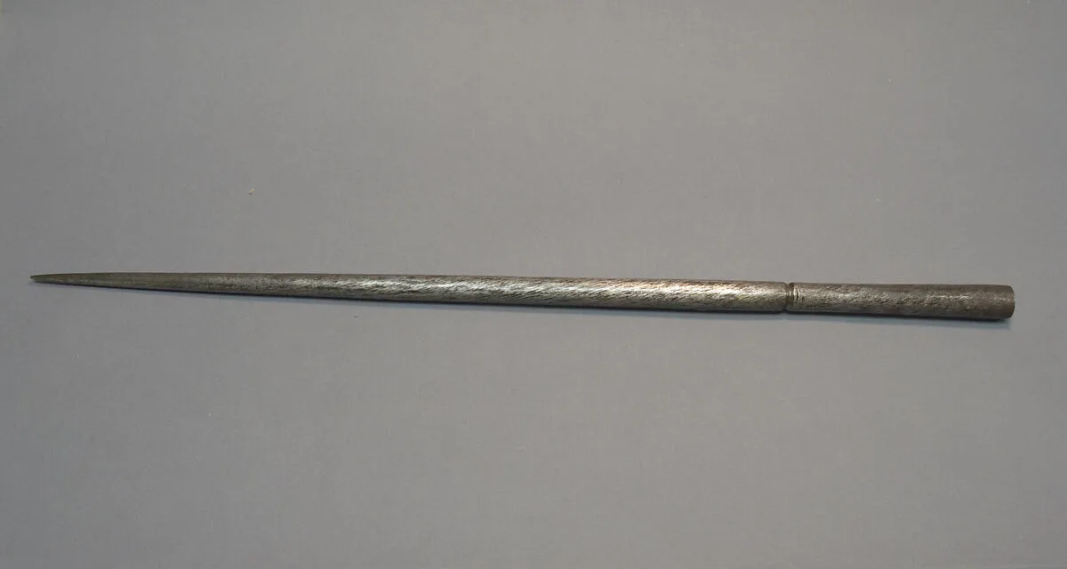 鐵軸|Shaft or mandrel for jade carving — Unknown