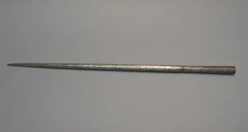 鐵軸|Shaft or mandrel for jade carving
