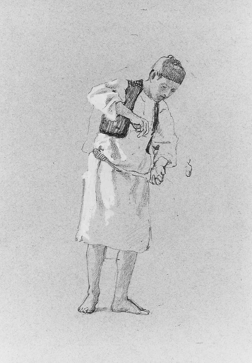 Study of a Man — Thomas Hovenden