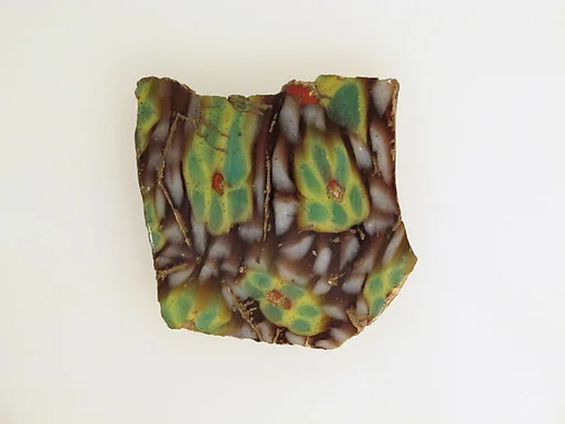Mosaic glass fragment
