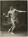[Male Model Preparing to Throw a Punch]