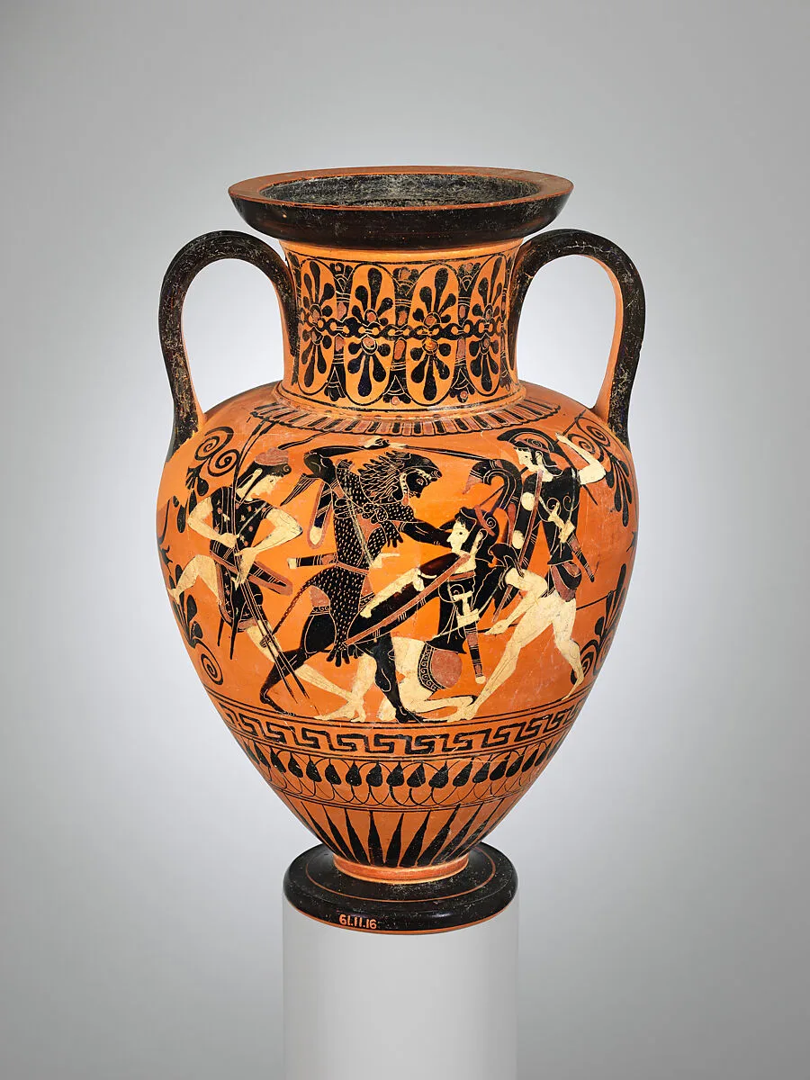 Terracotta neck-amphora (jar) — Medea Group