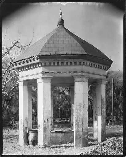 [Greek Revival Gazebo, Possibly Burnside, Louisiana]