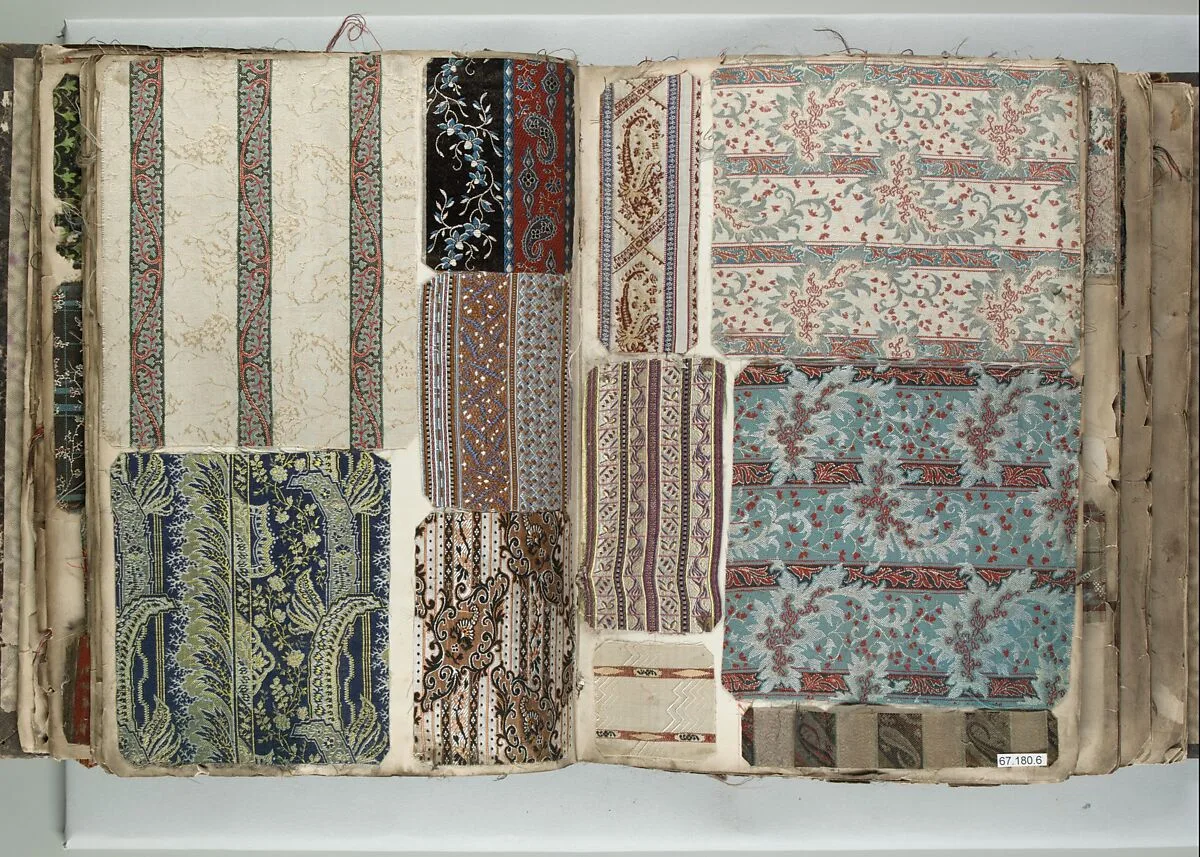 Textile Sample Book — Unknown