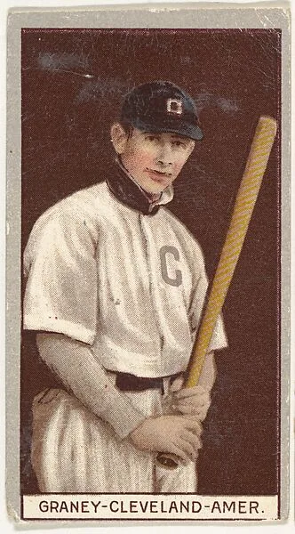 J.G. Graney, Cleveland, American League, from the Brown Background series (T207) for the American Tobacco Company — American Tobacco Company