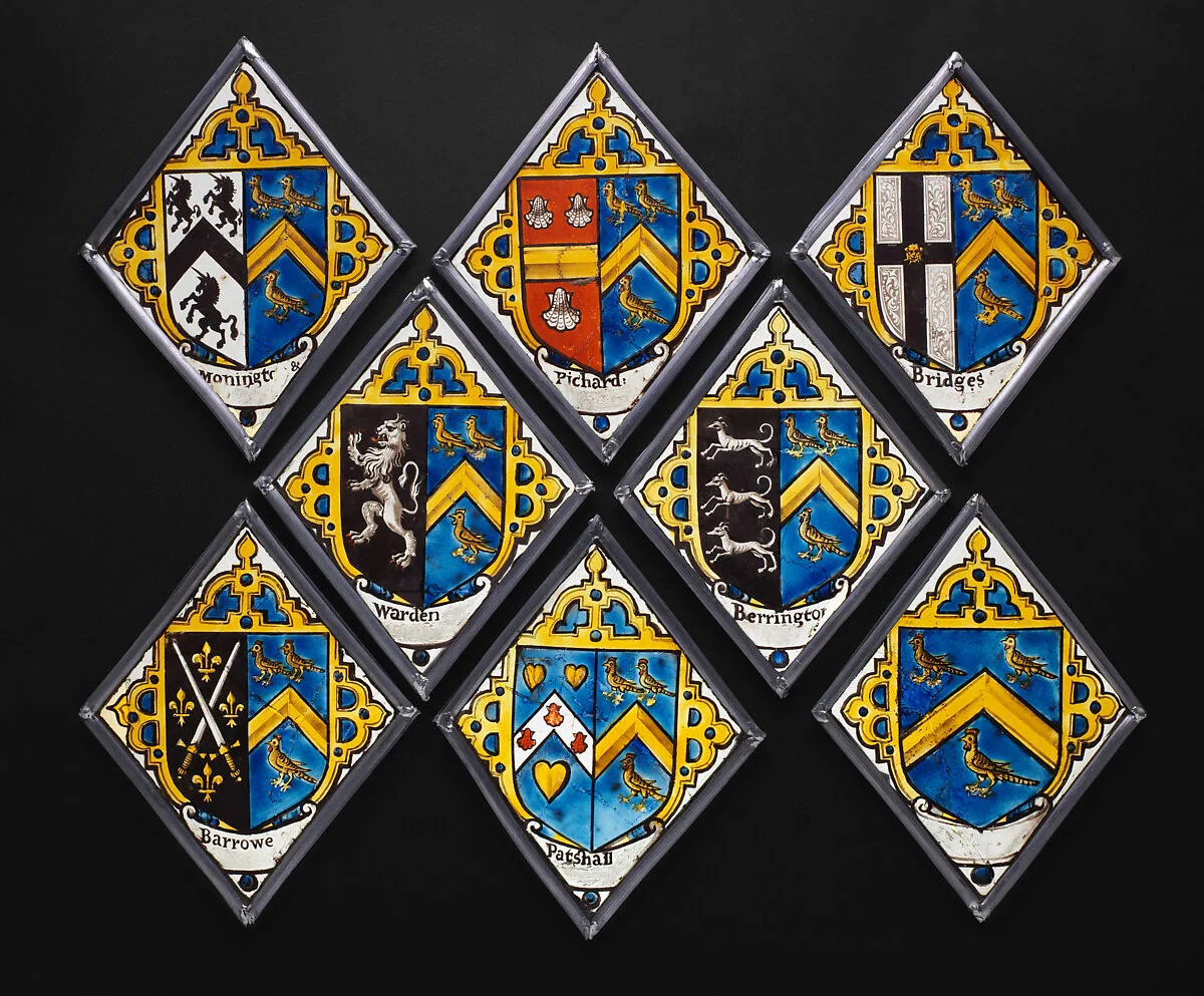 Eight heraldic quarries — Unknown