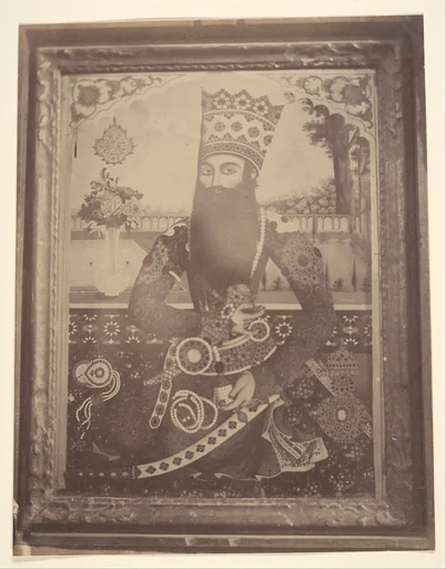[Fath-Ali Shah, Painting that Once Belonged to Hmah [?] Saula, Uncle of the King.]