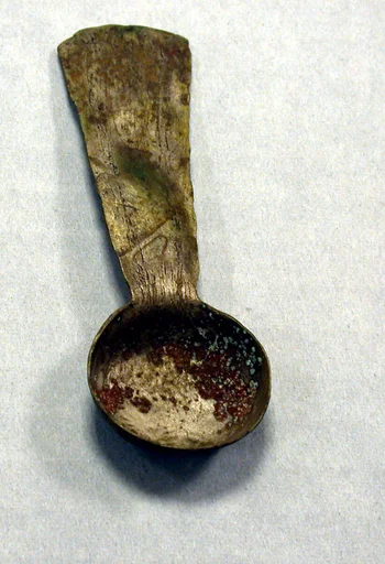Hammered Silver Spoon