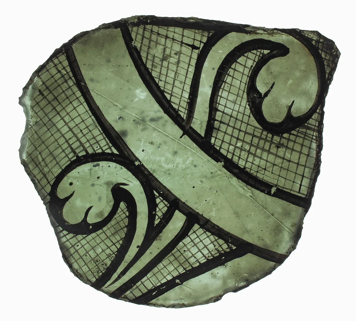 Glass Fragment — Unknown