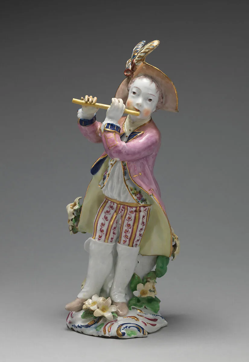 Fife player — Bow Porcelain Factory