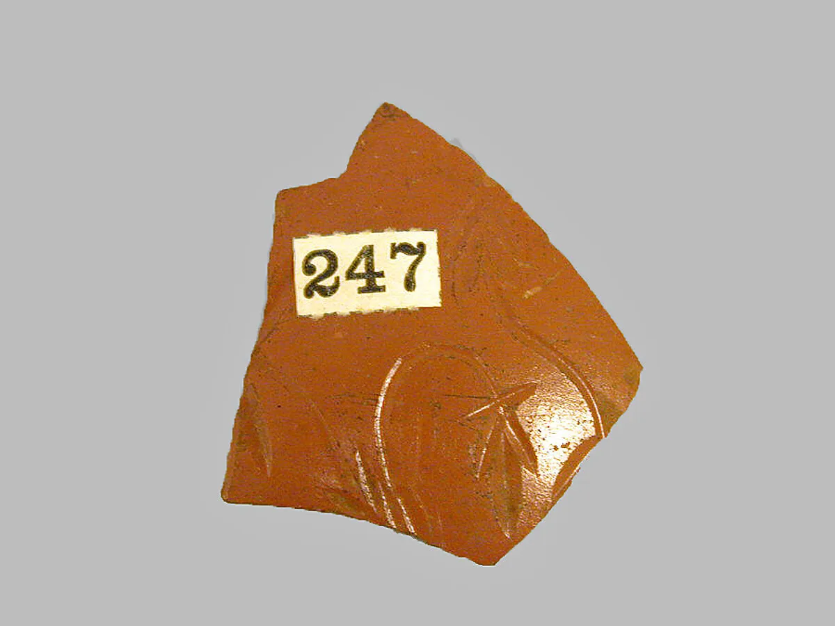 Vase fragment — Unknown