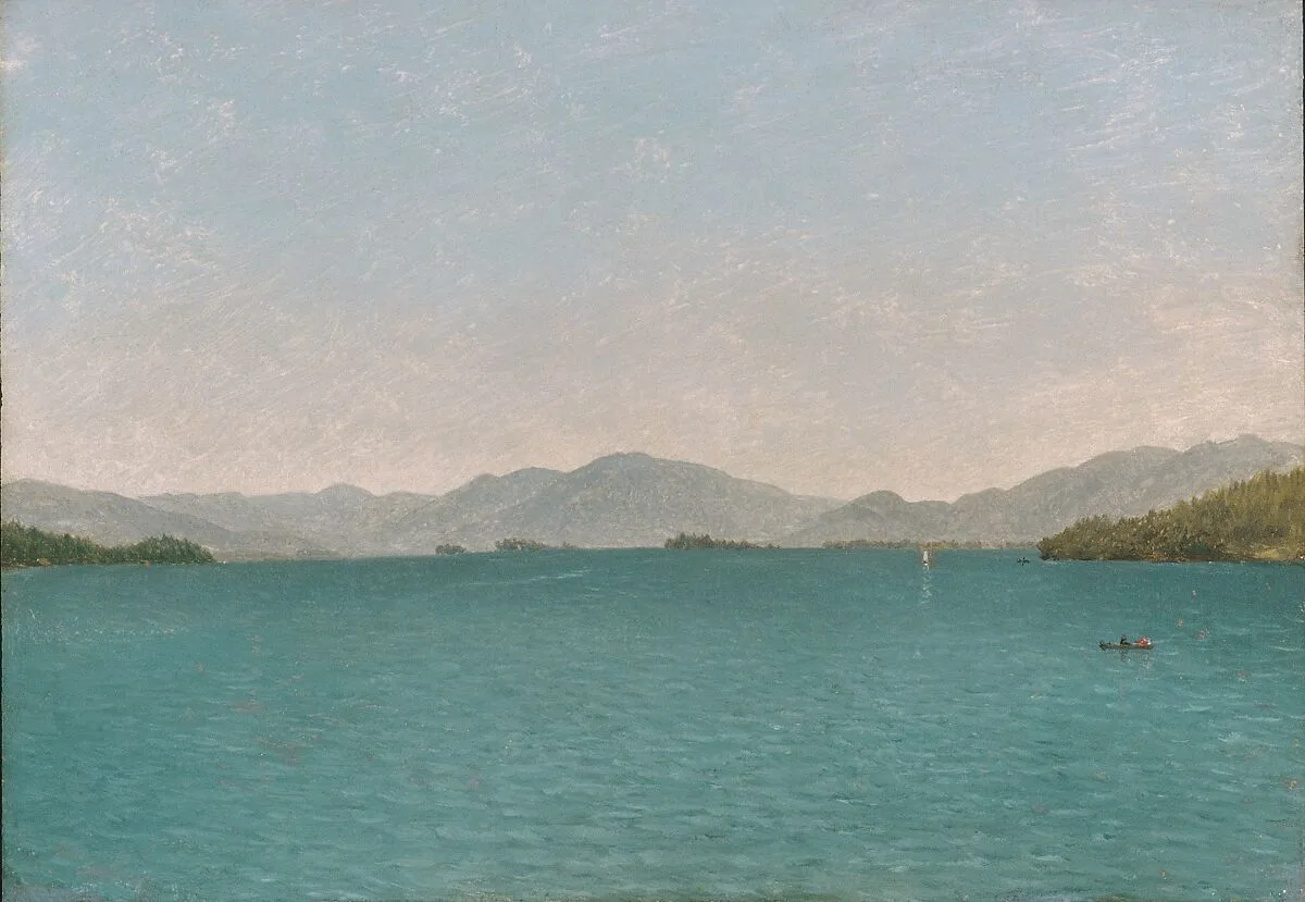 Lake George, Free Study — John Frederick Kensett