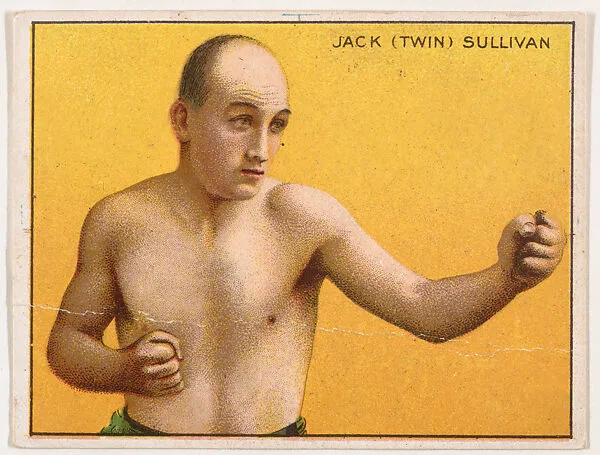 Jack (Twin) Sullivan, from the Champion Pugilists series (T219), issued by Mecca and Hassan Cigarettes — Mecca Cigarettes|Hassan Cigarettes