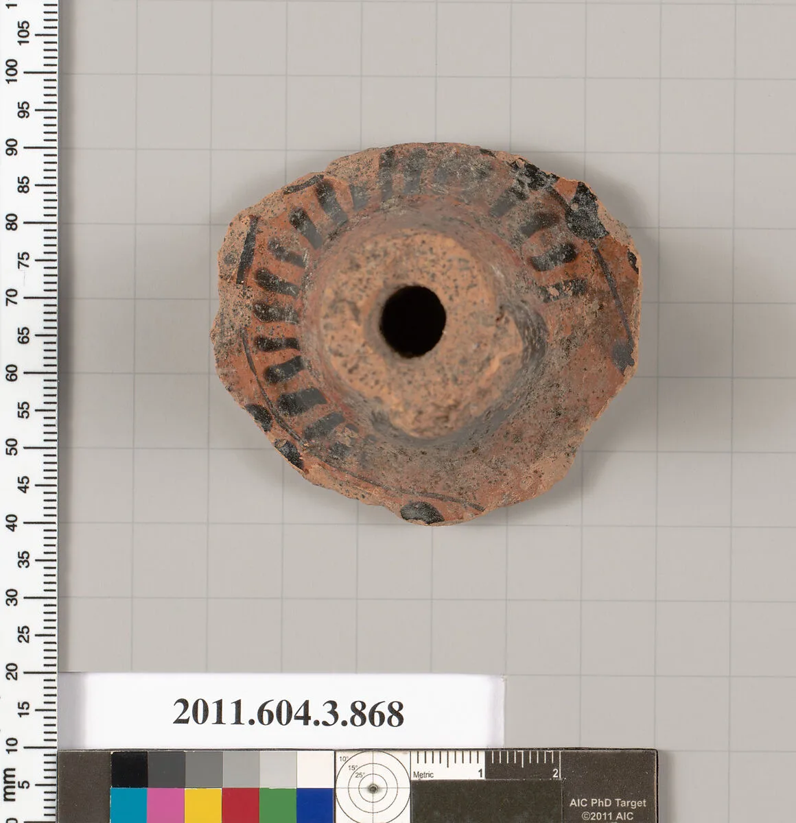Terracotta fragment of a lekythos (oil flask) — Unknown