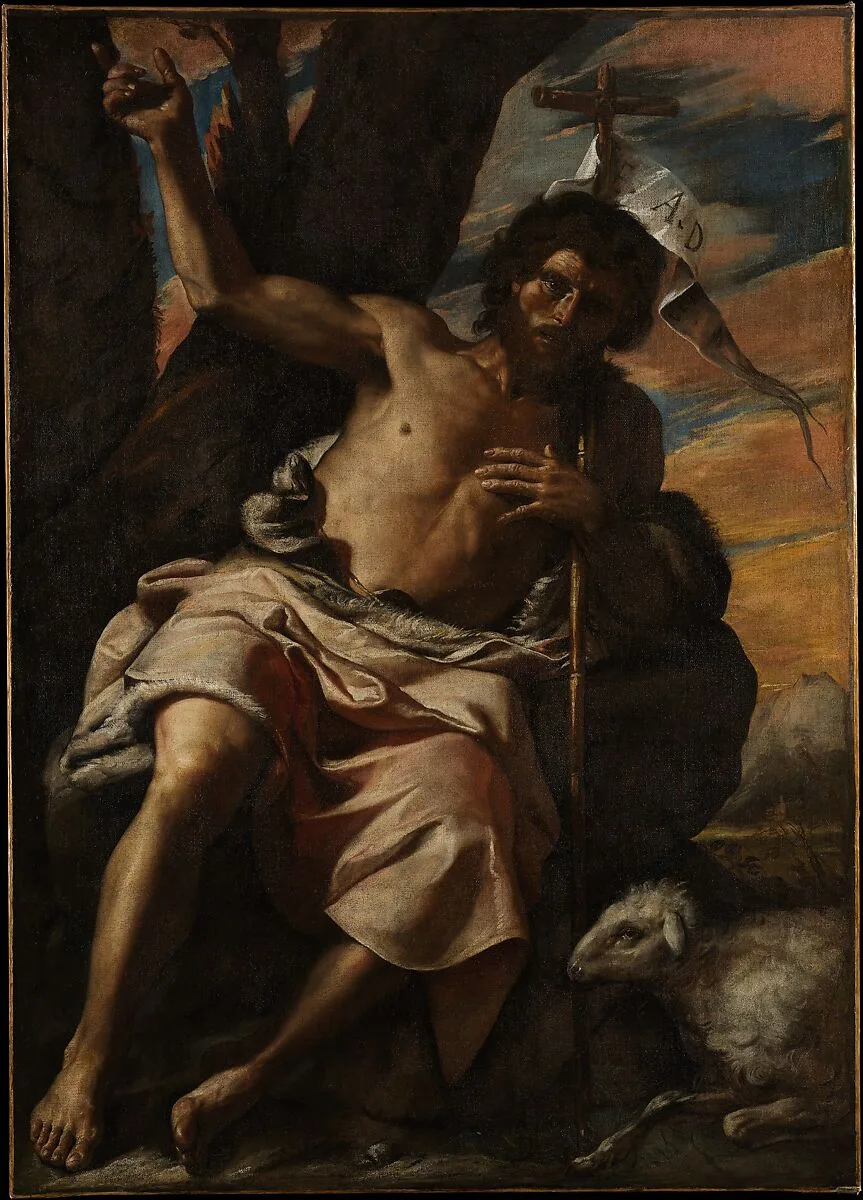 Saint John the Baptist Preaching — Mattia Preti (Il Cavalier Calabrese)