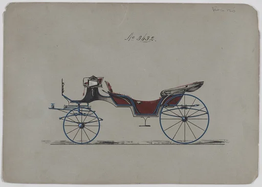 Design for Vis-à-vis, no. 3632