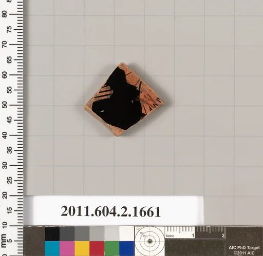 Terracotta fragment of a skyphos (deep drinking cup)