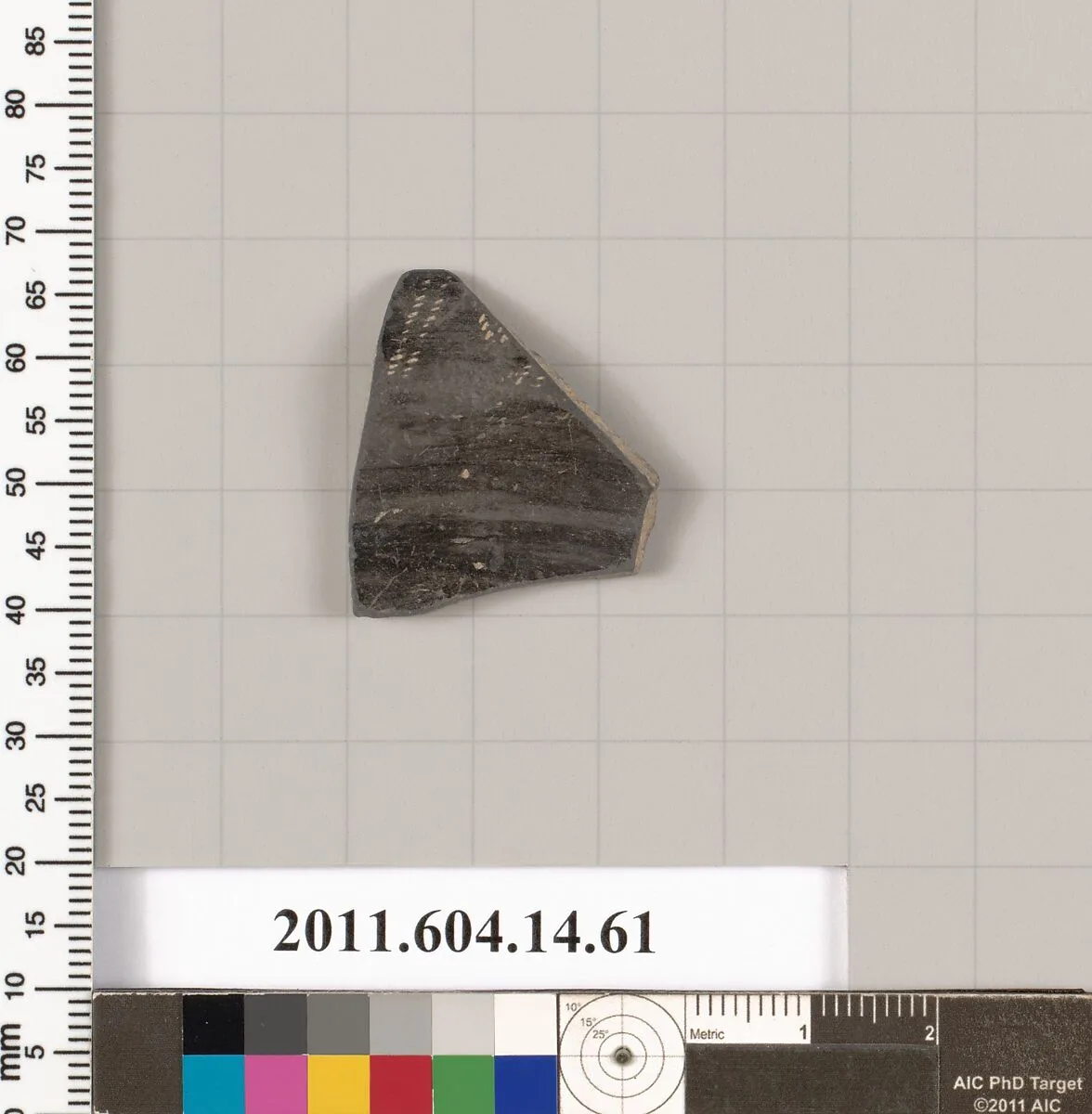 Terracotta rim fragment of an open shape — Unknown