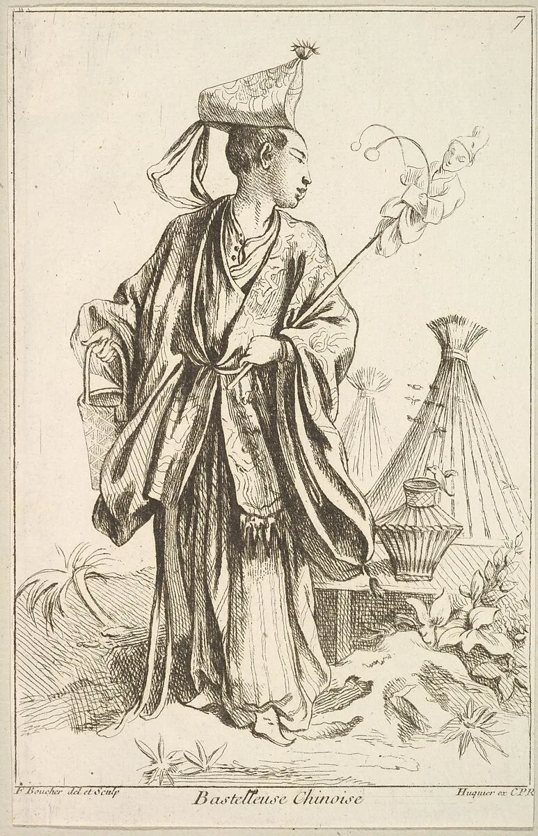 Chinese Performer — François Boucher|Chez Huquier