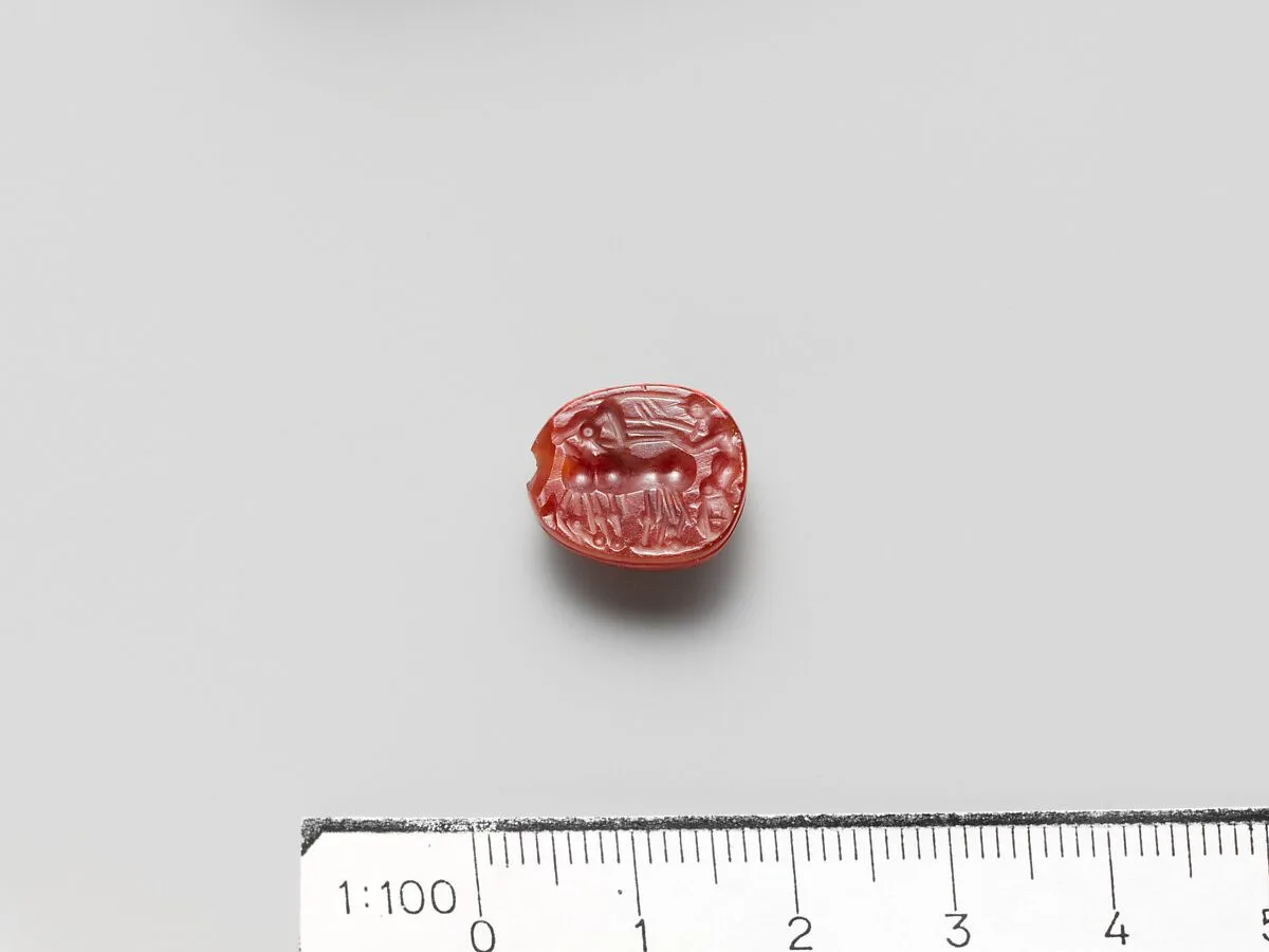 Carnelian scarab — Unknown
