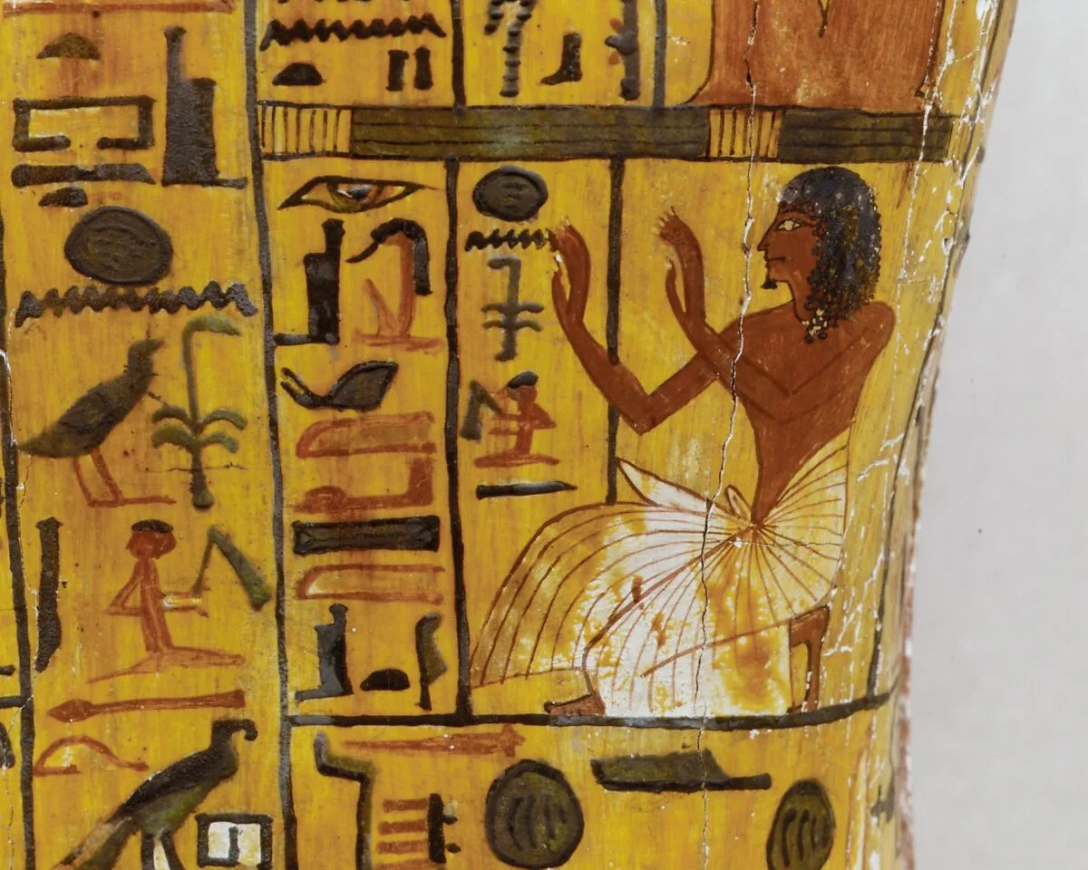 Vignette on Khonsu's inner coffin lid — Unknown