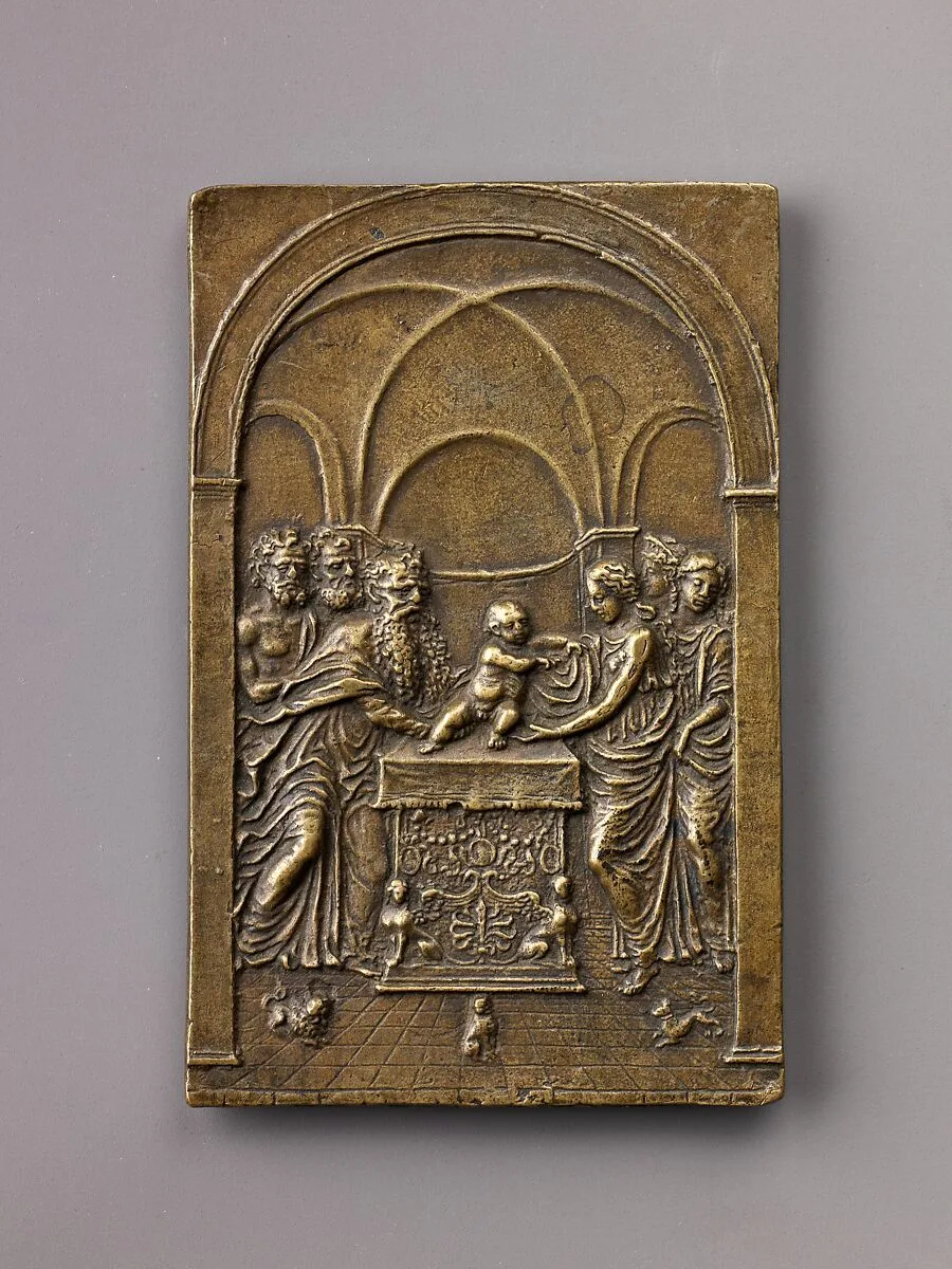 The Presentation of Christ in the Temple — Moderno (Galeazzo Mondella)