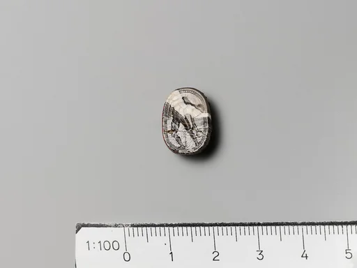 Agate scarab