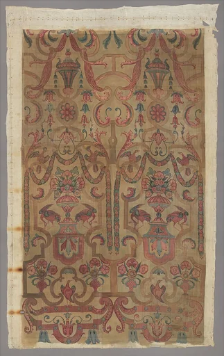 Chintz wall panel