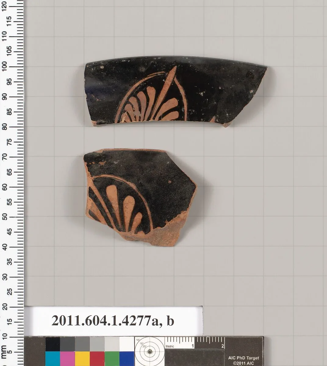 Terracotta rim fragments of kylikes (drinking cups) — Unknown