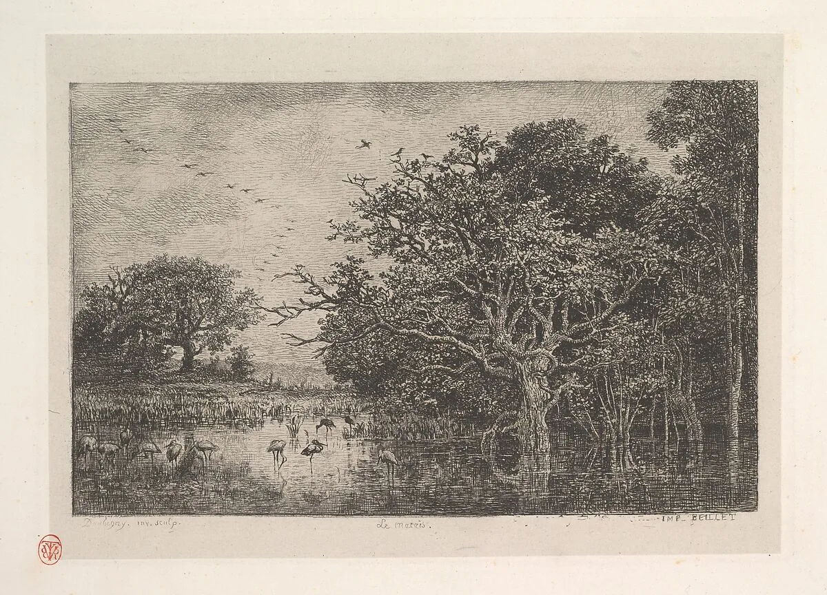 The Marshes — Charles-François Daubigny|Beillet