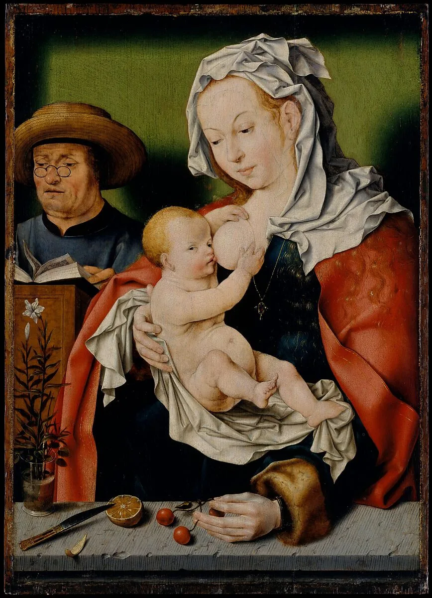 The Holy Family — Joos van Cleve
