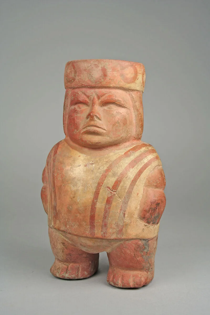Jar, Fat Figure — Unknown