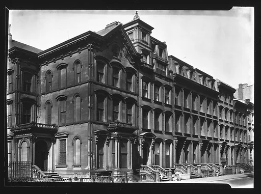 [Brownstone Houses, 222 Columbia Heights, Brooklyn, New York]