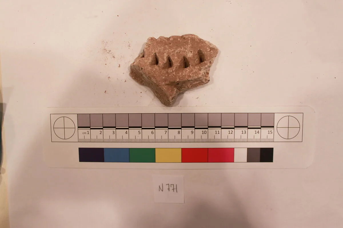 Stucco Fragment — Unknown