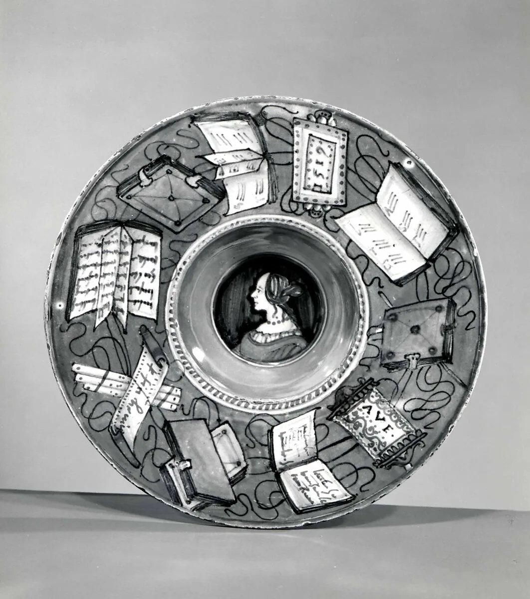 Plate (tondino) — Maestro Giorgio Andreoli