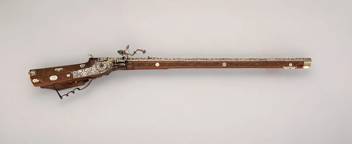 Wheellock Rifle — Master of the Animal-Head Scroll (Meister der Tierkopfranke)