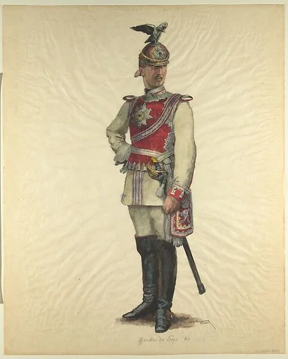 Prussian Military Costume: Gardes du Corps bis 1848
