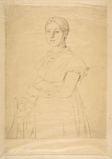 Madame Granger, after Ingres